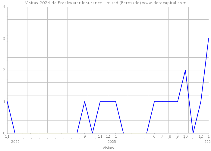 Visitas 2024 de Breakwater Insurance Limited (Bermuda) 