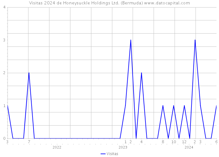 Visitas 2024 de Honeysuckle Holdings Ltd. (Bermuda) 