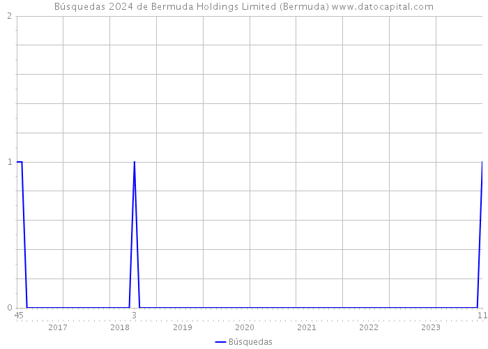 Búsquedas 2024 de Bermuda Holdings Limited (Bermuda) 