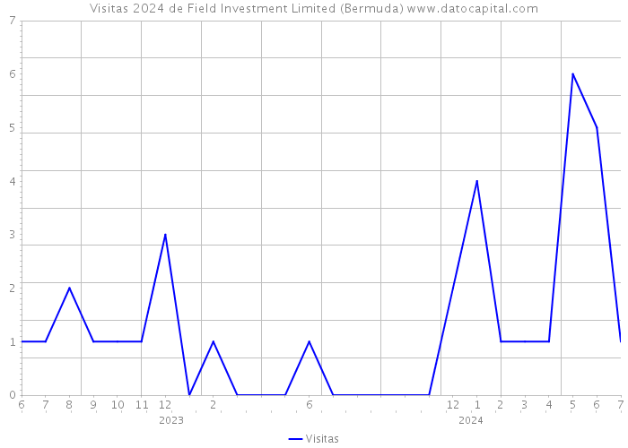 Visitas 2024 de Field Investment Limited (Bermuda) 
