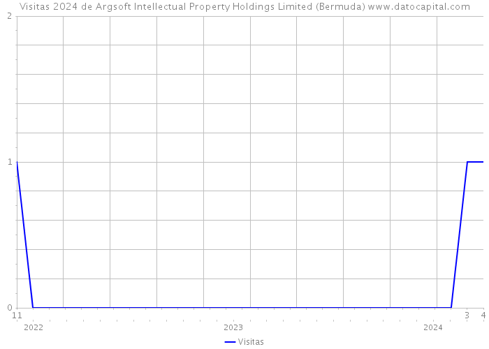 Visitas 2024 de Argsoft Intellectual Property Holdings Limited (Bermuda) 