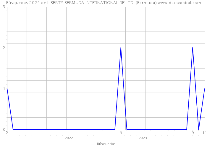 Búsquedas 2024 de LIBERTY BERMUDA INTERNATIONAL RE LTD. (Bermuda) 