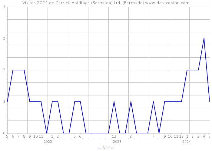Visitas 2024 de Carrick Holdings (Bermuda) Ltd. (Bermuda) 